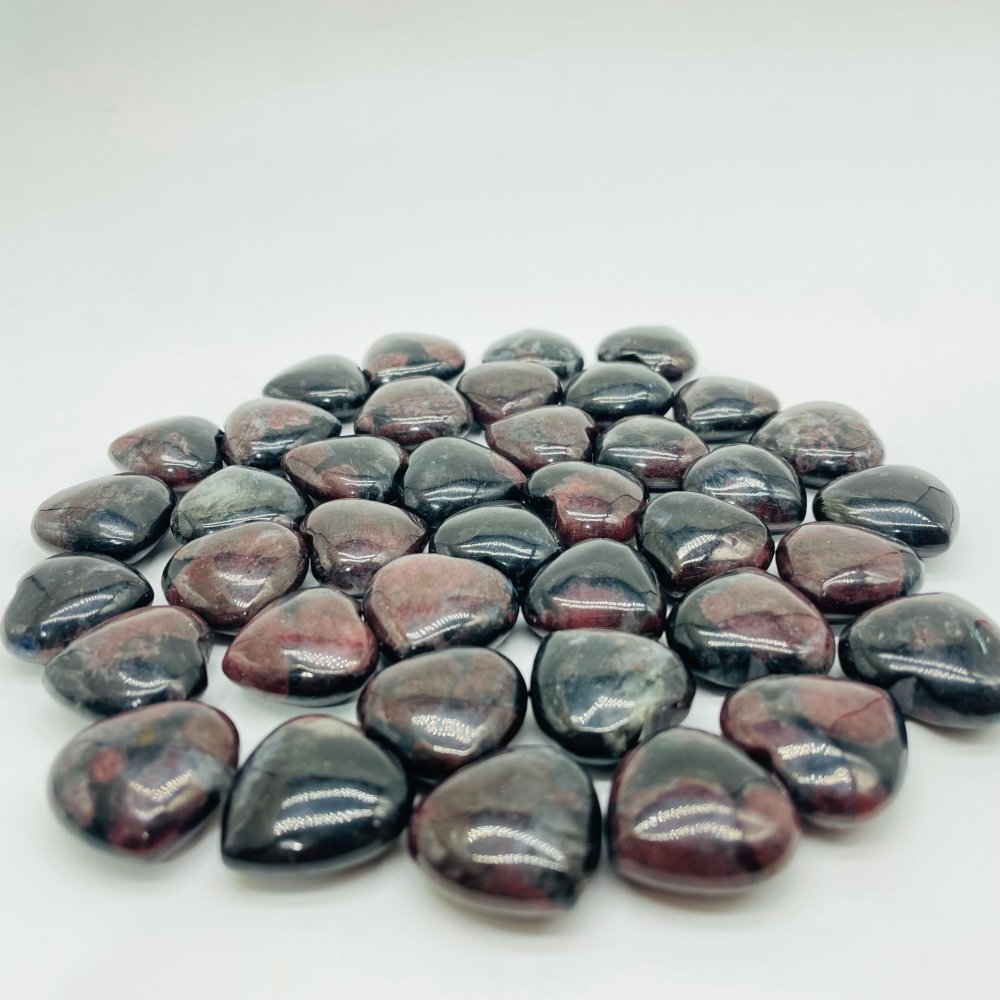 Garnet Mini Heart Wholesale -Wholesale Crystals