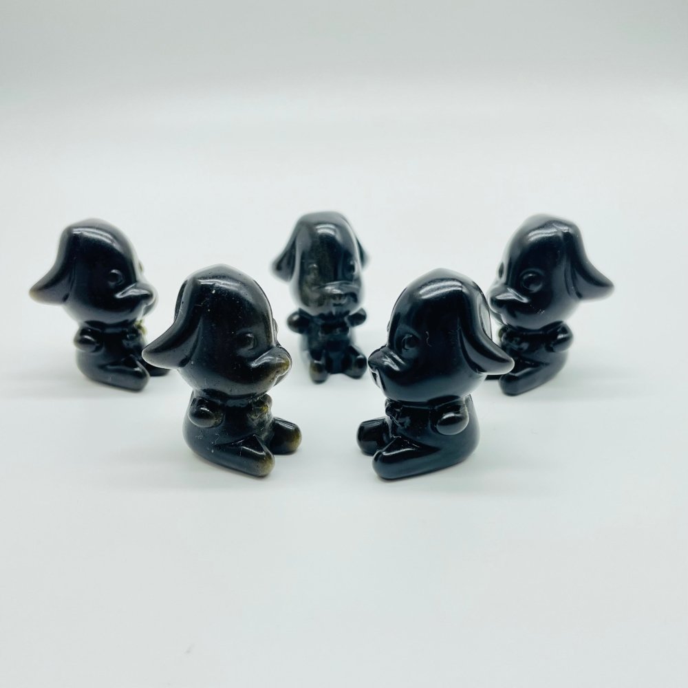 Gold Sheen Obsidian Snoopy Wholesale -Wholesale Crystals