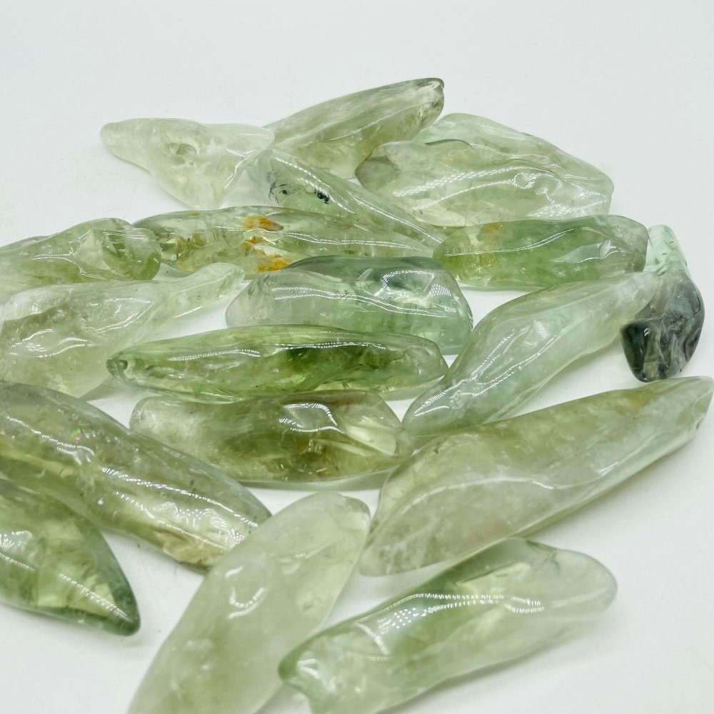 Green Amethyst Polished Free Form Wholesale -Wholesale Crystals