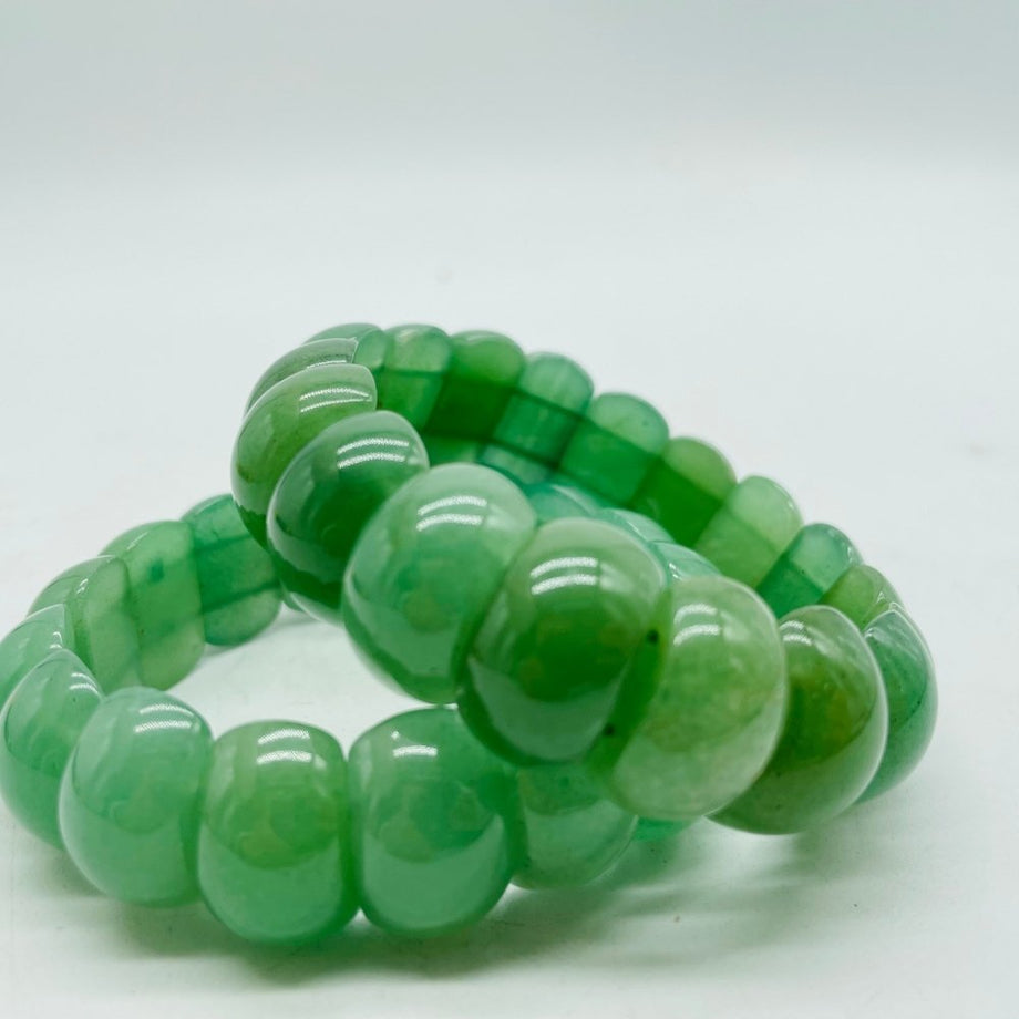 Wholesale Natural Green Aventurine Braided Bead Bracelets for