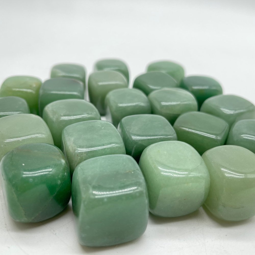 Green Aventurine Cube Tumbled Wholesale -Wholesale Crystals