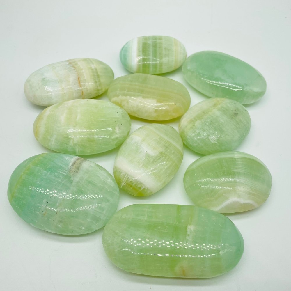 Green Calcite Palm Crystal Wholesale -Wholesale Crystals
