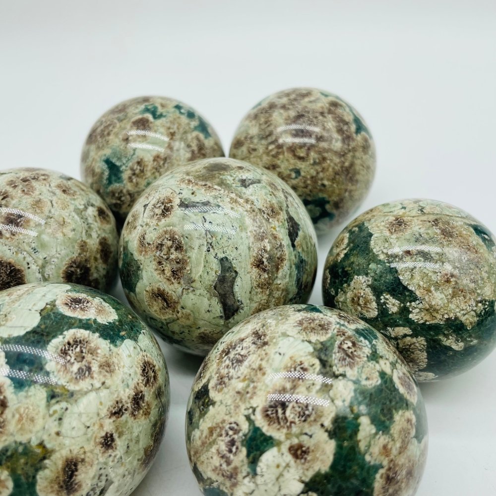 Green Sakura Sphere Ball Wholesale -Wholesale Crystals