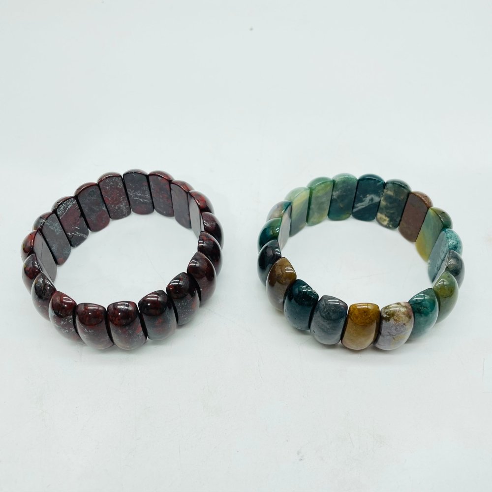 Hematite & Ocean Jasper Bracelet Crystal Wholesale -Wholesale Crystals