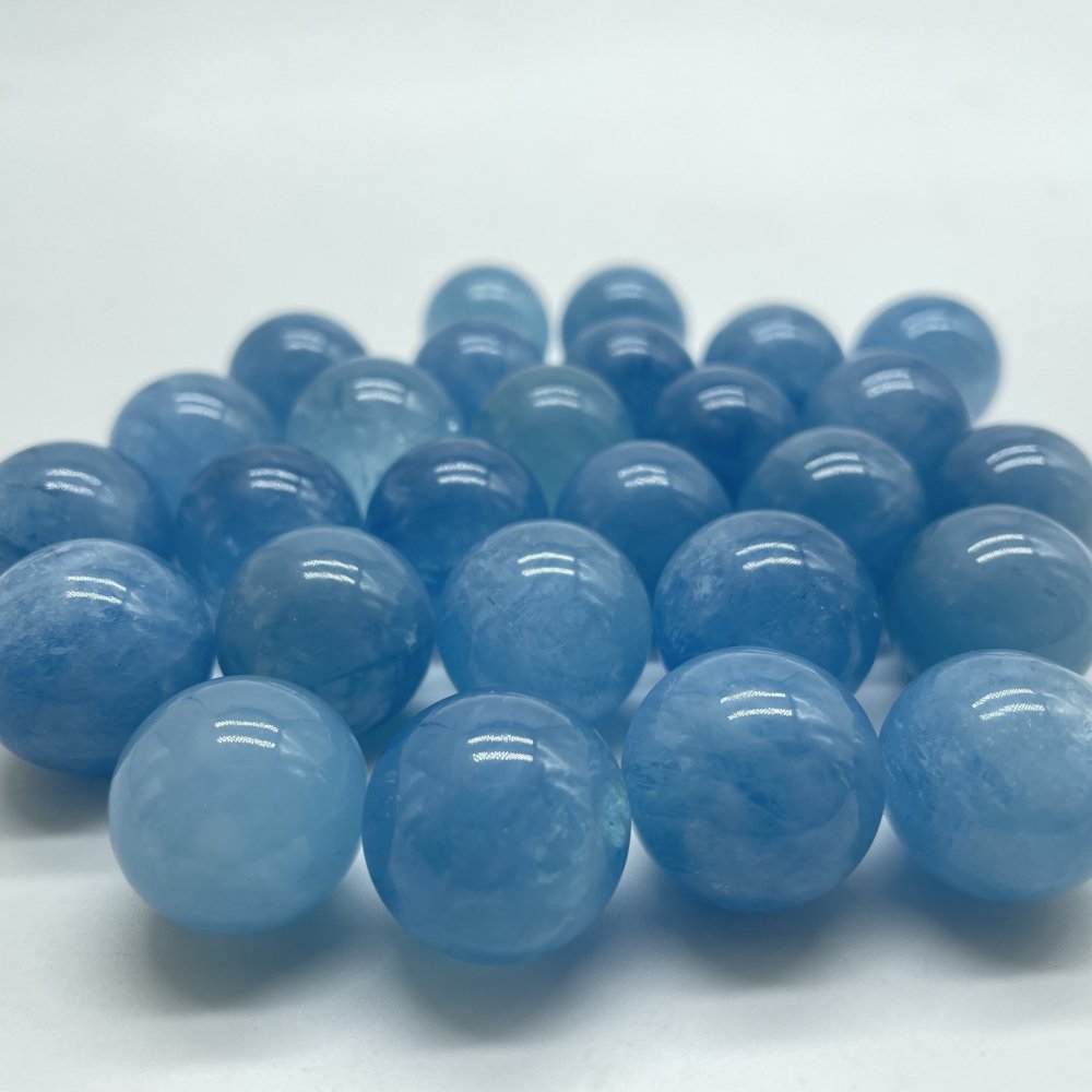 High Grade Aquamarine Sphere Ball Wholesale -Wholesale Crystals