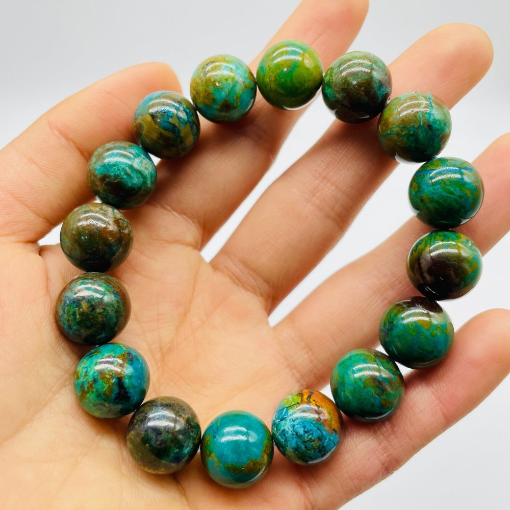 High Grade Chrysocolla Bracelet (HGUB01) -Wholesale Crystals