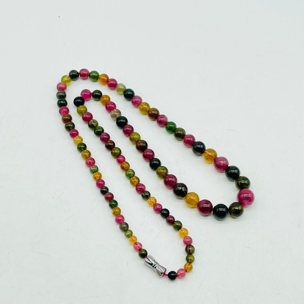 High Grade Rainbow Tourmaline Necklace (HGUB10) -Wholesale Crystals