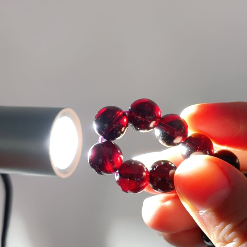 High Grade Red Clear Garnet Bracelet(HGUB21) -Wholesale Crystals