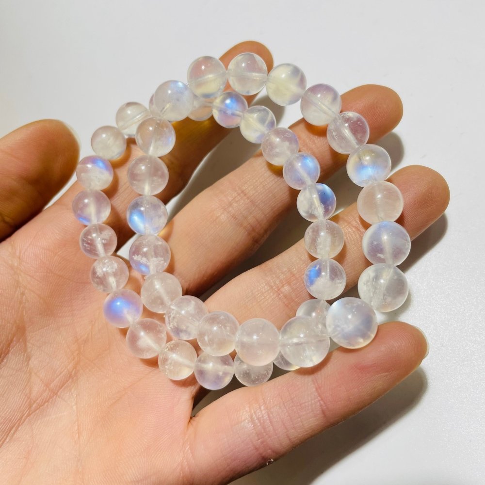 High Grade Sri Lanka Clear Moonstone Crystal Bracelet (HGUB03) -Wholesale Crystals