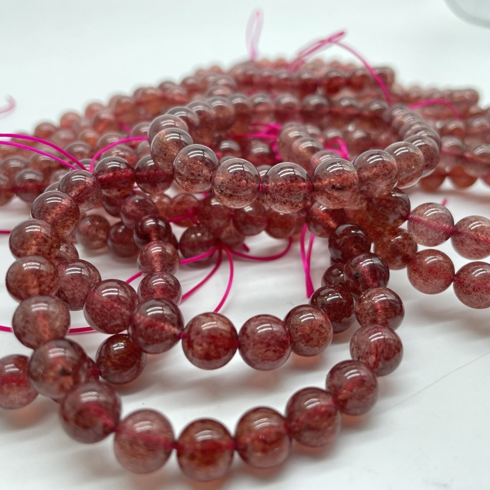 High Grade Strawberry Quartz Bracelet Wholesale -Wholesale Crystals