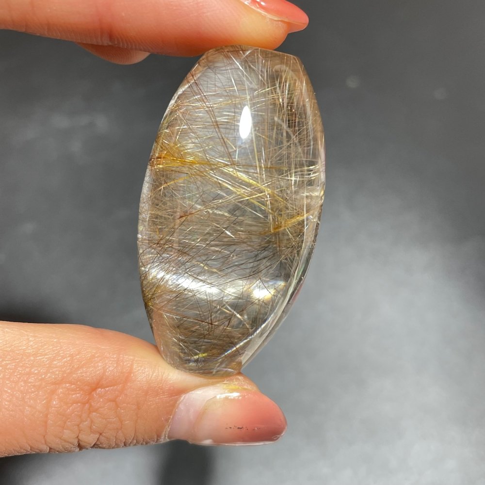 High Quality Barrel Shape Golden Rutile Quartz -Wholesale Crystals