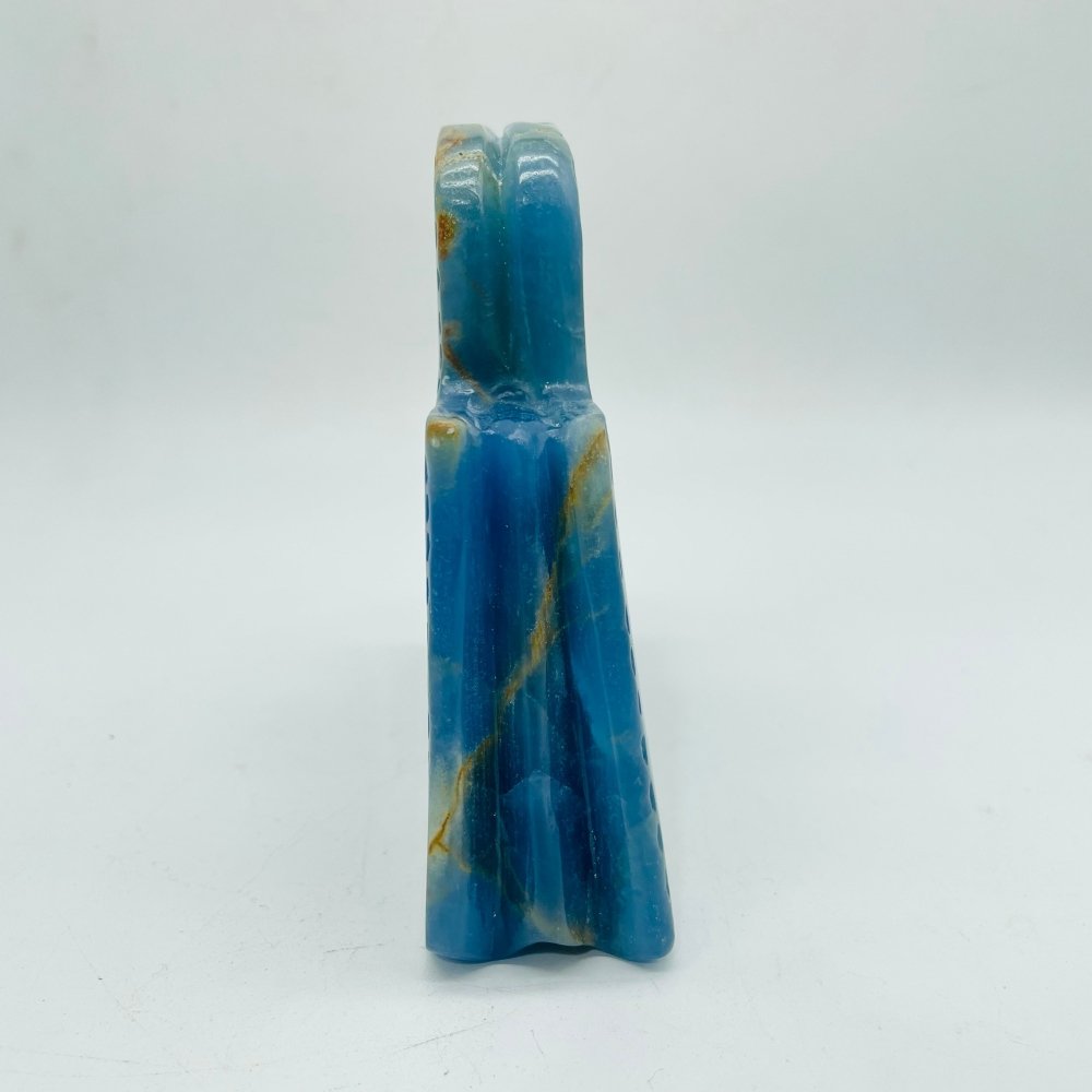 High Quality Blue Onyx Handbag Carving -Wholesale Crystals