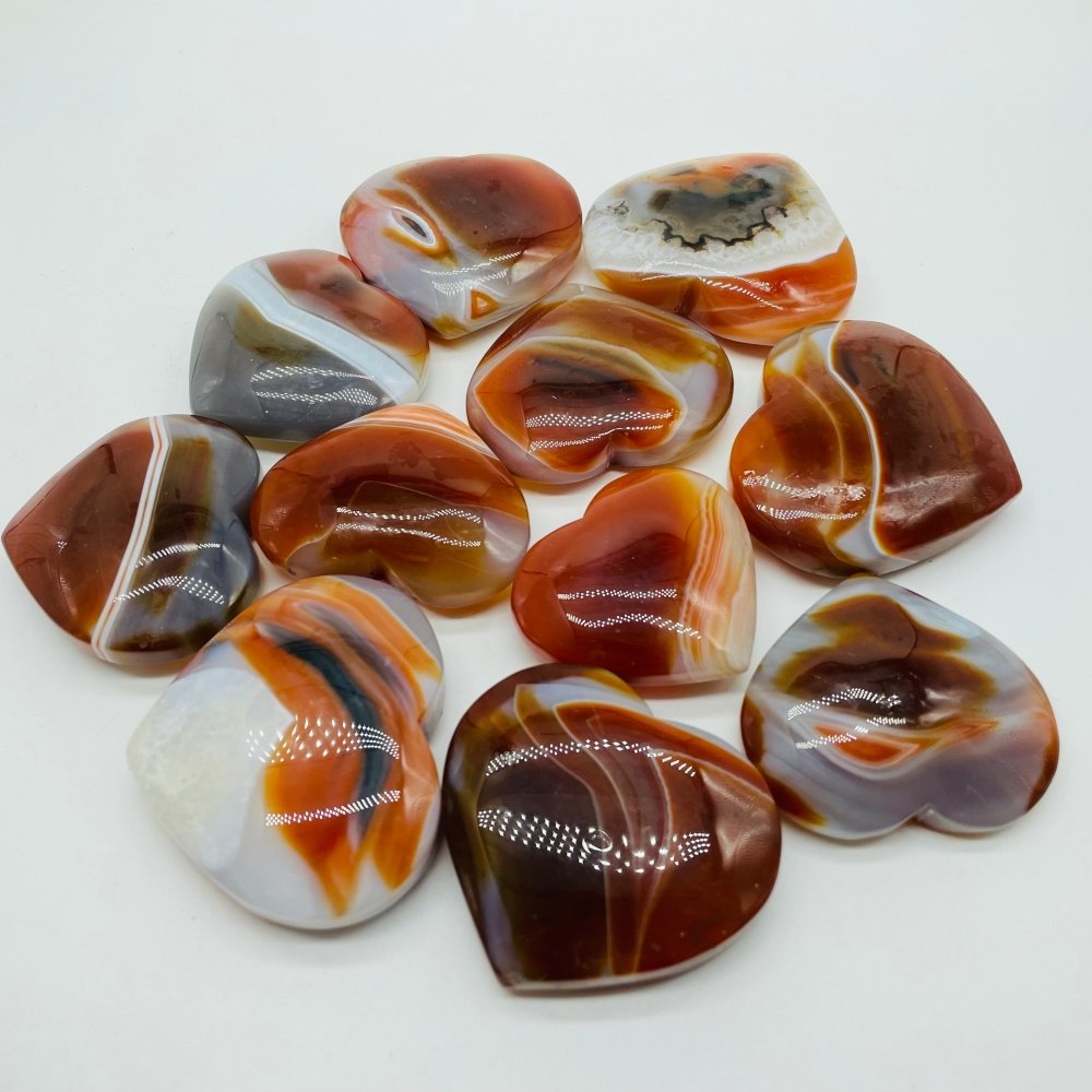 High Quality Carnelian Heart Crystal Wholesale -Wholesale Crystals