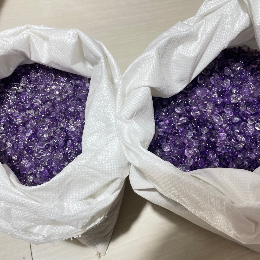High Quality Clear Amethyst Gravel Chips Wholesale -Wholesale Crystals