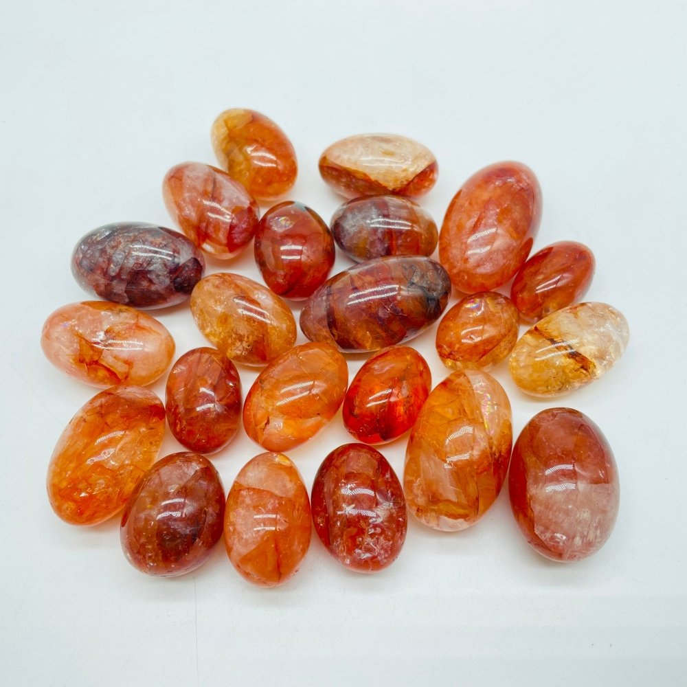 High Quality Clear Fire Quartz Tumbled Crystal Wholesale -Wholesale Crystals