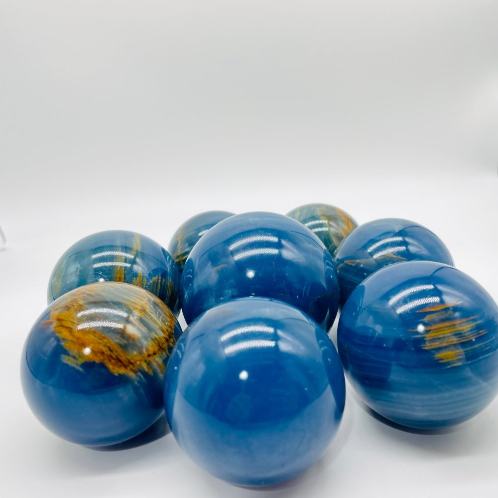 High Quality Deep Blue Onyx Spheres Ball Wholesale -Wholesale Crystals