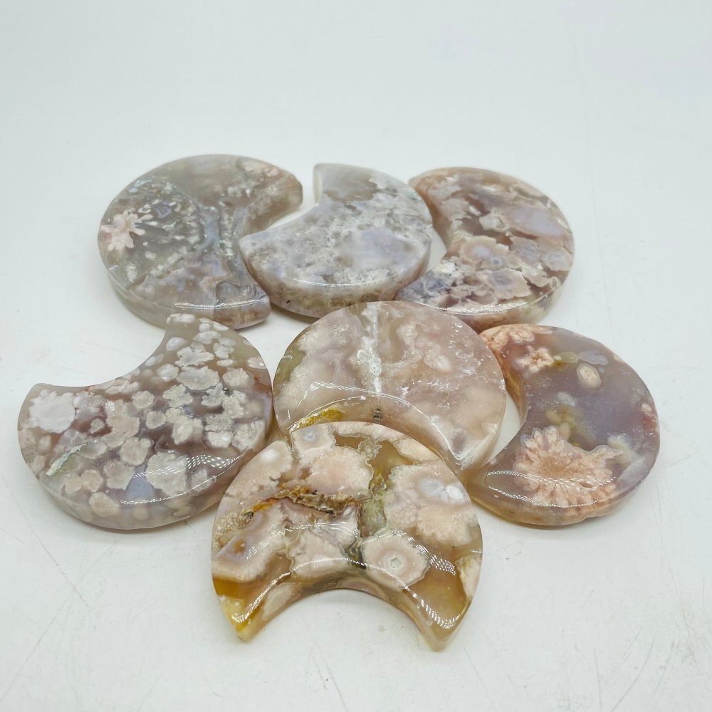 High Quality Flower Agate Star & Moon Wholesale -Wholesale Crystals