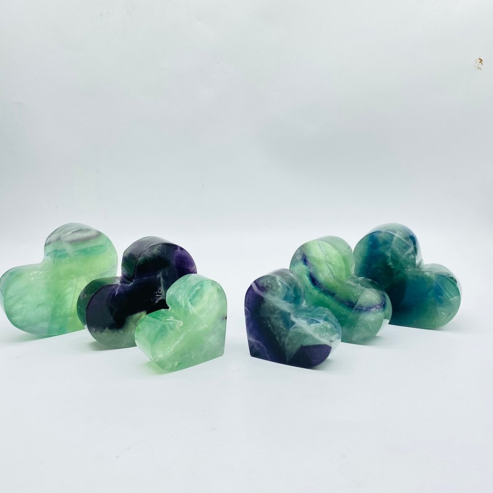 High Quality Fluorite Heart Crystal Wholesale -Wholesale Crystals