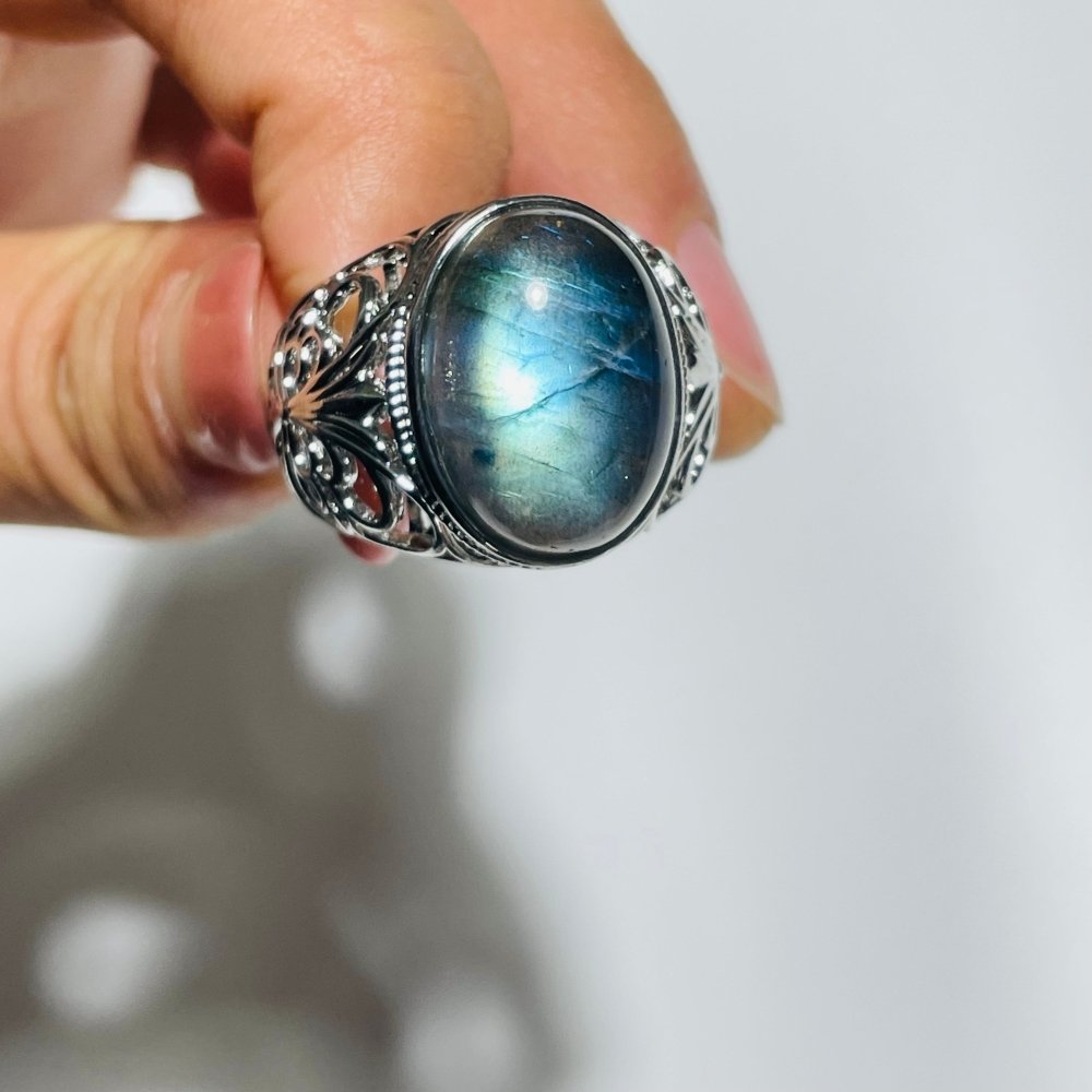 High Quality Labradorite Butterfly Ring Wholesale -Wholesale Crystals
