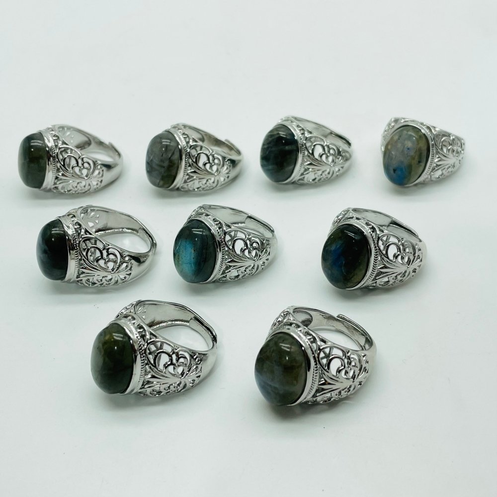 High Quality Labradorite Butterfly Ring Wholesale -Wholesale Crystals