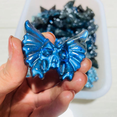 High Quality Labradorite Butterfly Skull Carving Wholesale -Wholesale Crystals