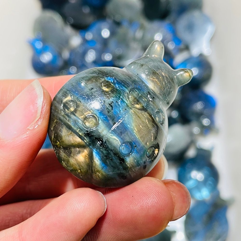 High Quality Labradorite Ladybug Carving Wholesale -Wholesale Crystals