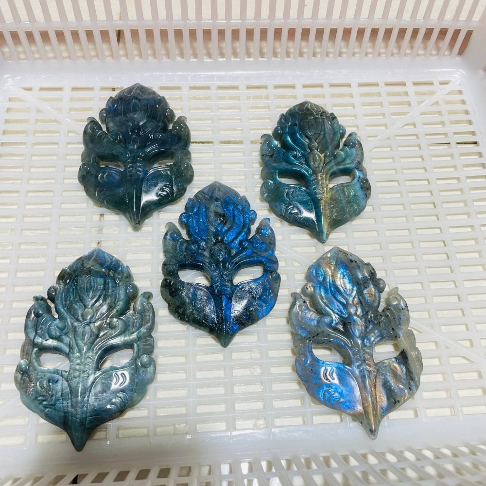 High Quality Labradorite Masquerade Masks Carving Wholesale -Wholesale Crystals