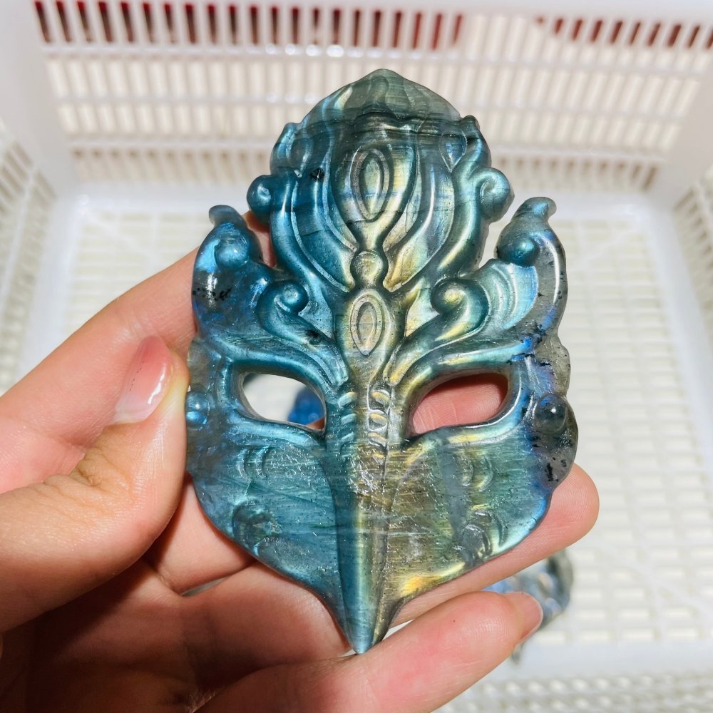 High Quality Labradorite Masquerade Masks Carving Wholesale -Wholesale Crystals