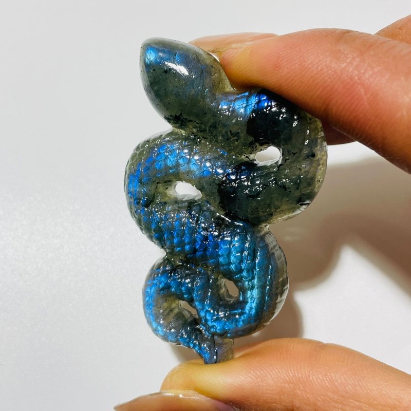 High Quality Labradorite Snake Carving Crystal Wholesale -Wholesale Crystals