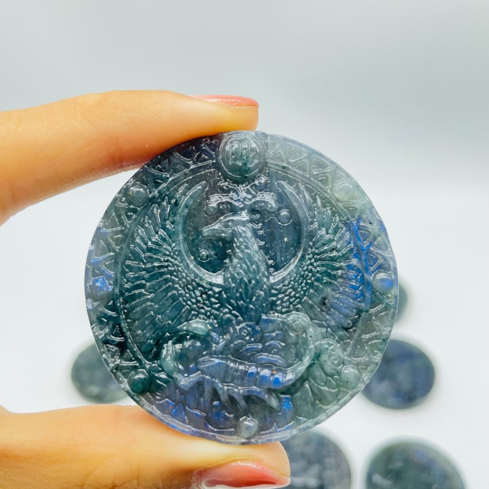 High Quality Labradorite Twelve Constellations Carving Wholesale -Wholesale Crystals