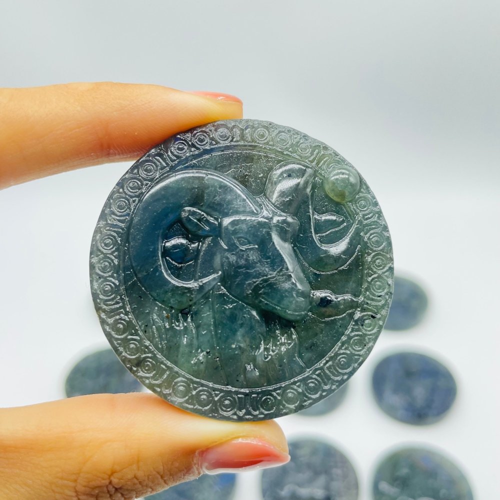 High Quality Labradorite Twelve Constellations Carving Wholesale -Wholesale Crystals