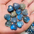High Quality Mini Labradorite Heart DIY Pendant Wholesale -Wholesale Crystals