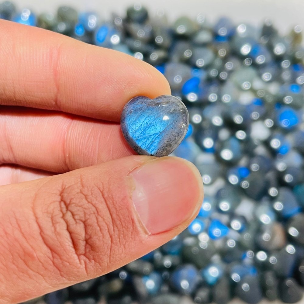 High Quality Mini Labradorite Heart DIY Pendant Wholesale -Wholesale Crystals