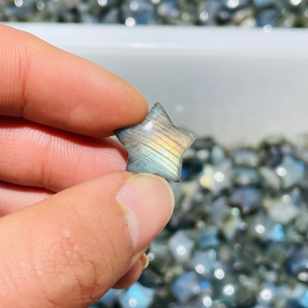 High Quality Mini Labradorite Star Moon DIY Pendant Wholesale -Wholesale Crystals