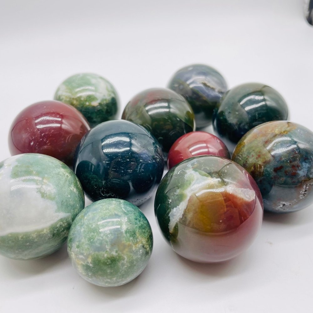 High Quality Moss Agate Sphere Ball Crystal Wholesale -Wholesale Crystals