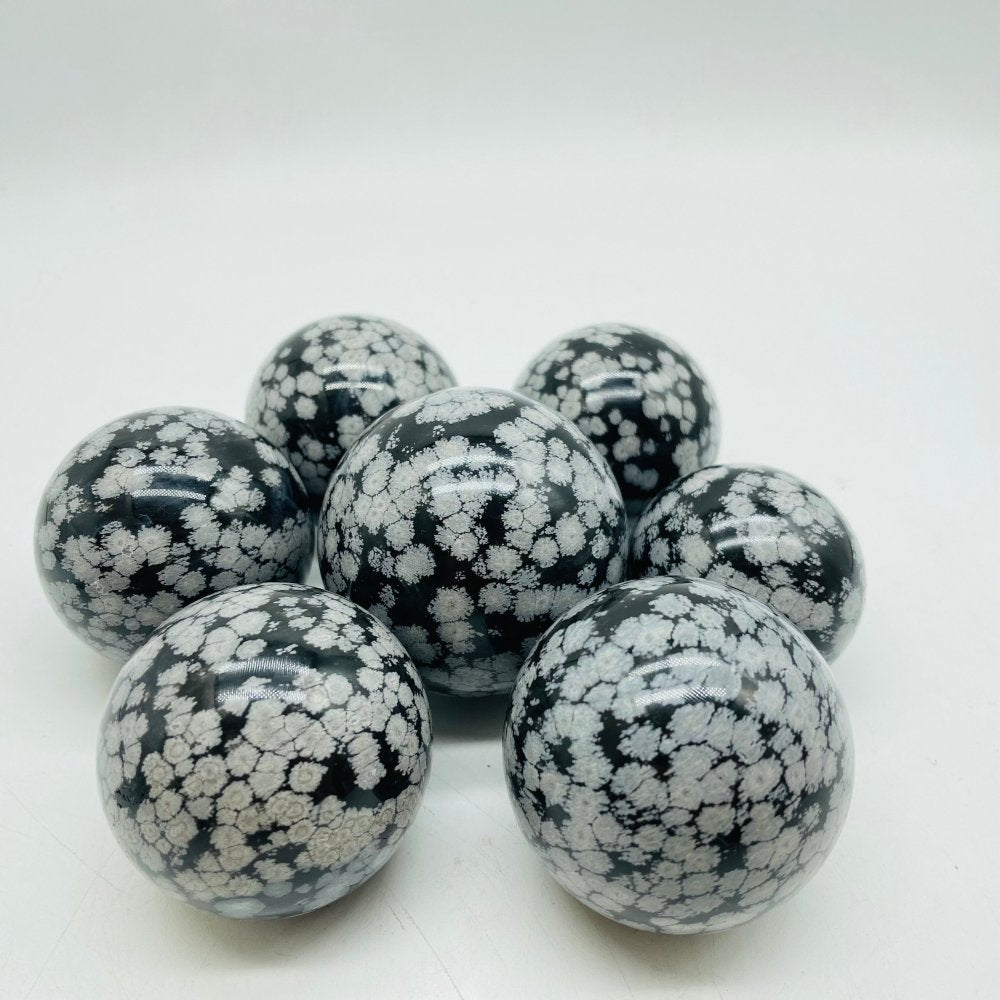 High Quality Snowflake Obsidian Sphere Ball Wholesale -Wholesale Crystals