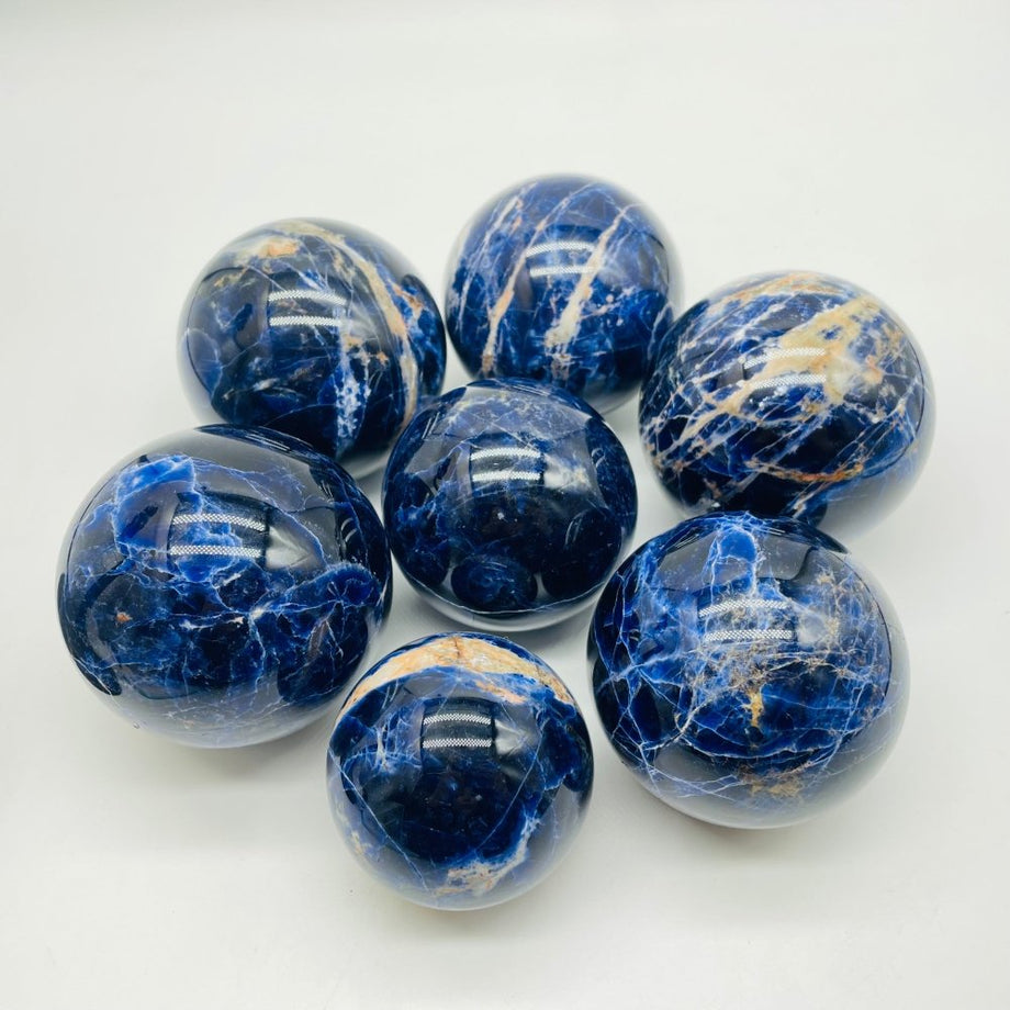 Sodalite Crystal Ball shops Sphere #10