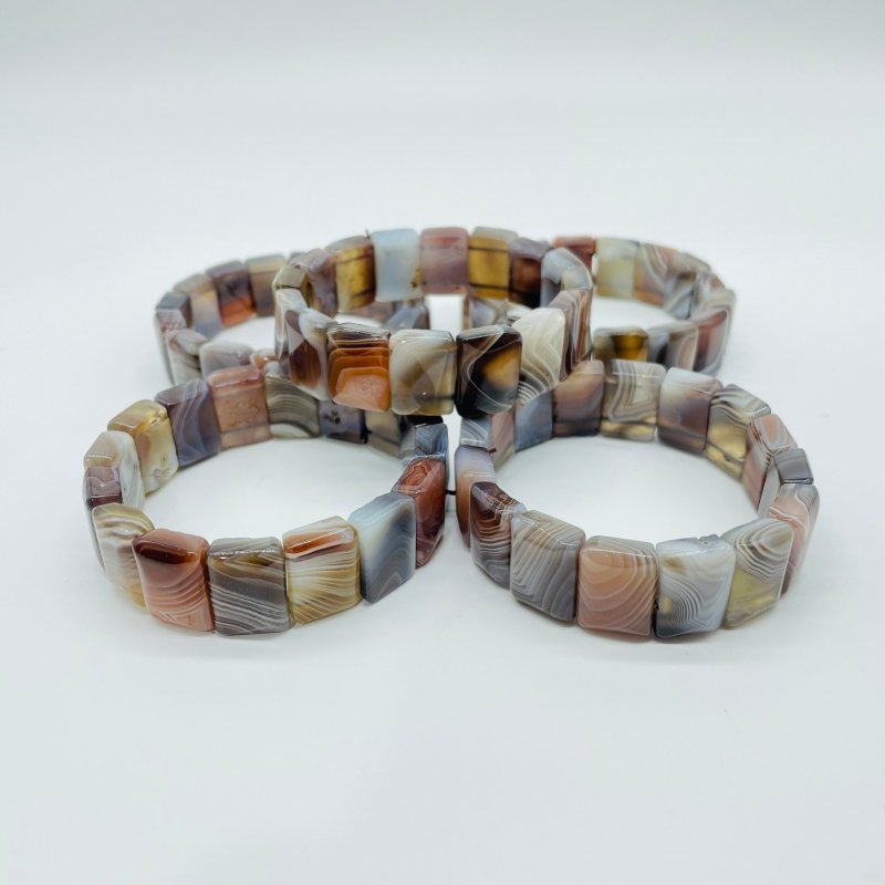 High Quality Stripe Agate Square Bracelet Wholesale -Wholesale Crystals