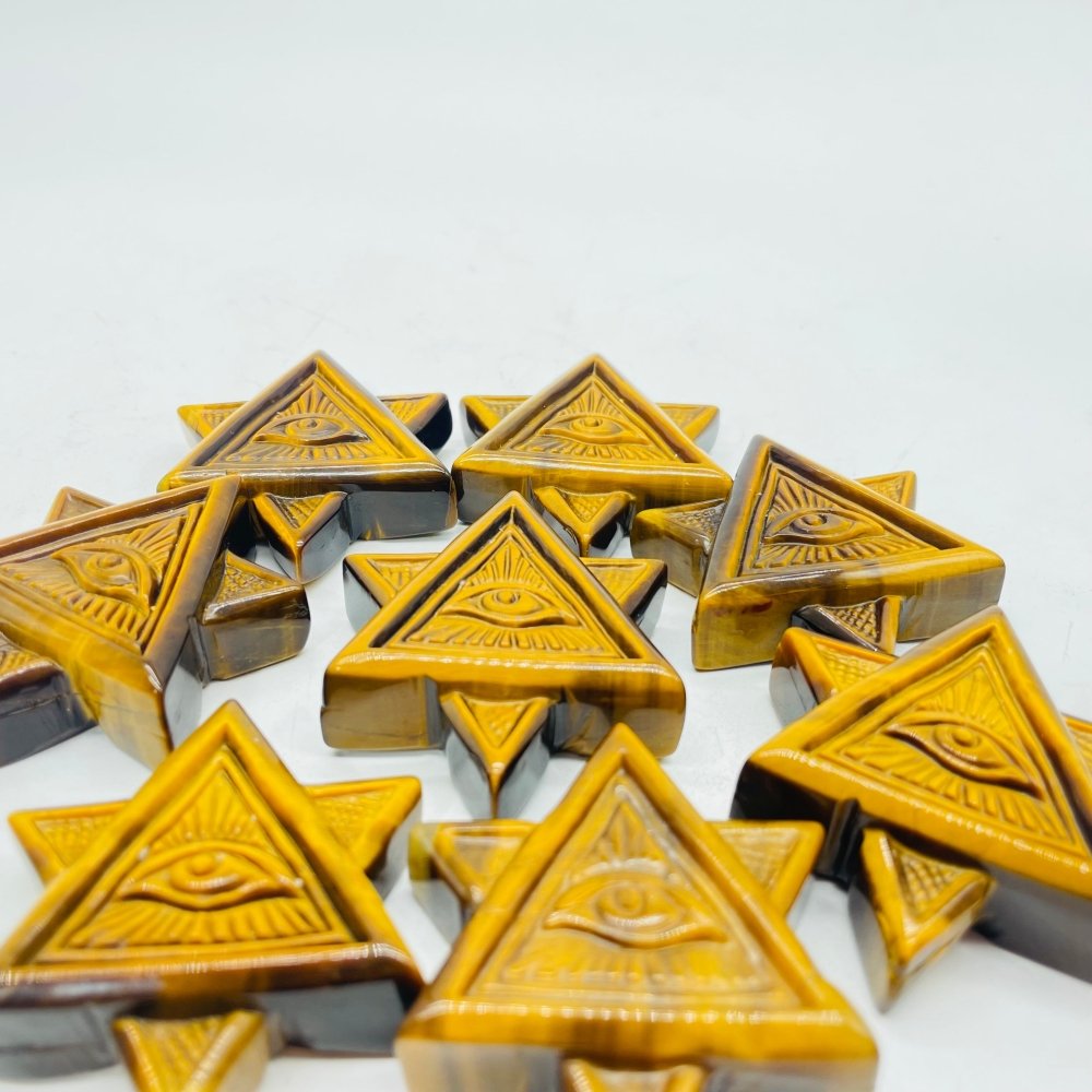 High Quality Tiger Eye Devil's Eye Star Carving Wholesale -Wholesale Crystals