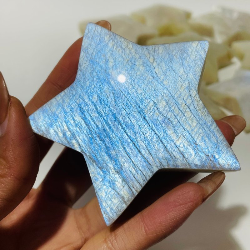 High Quality White Moonstone Star Wholesale -Wholesale Crystals