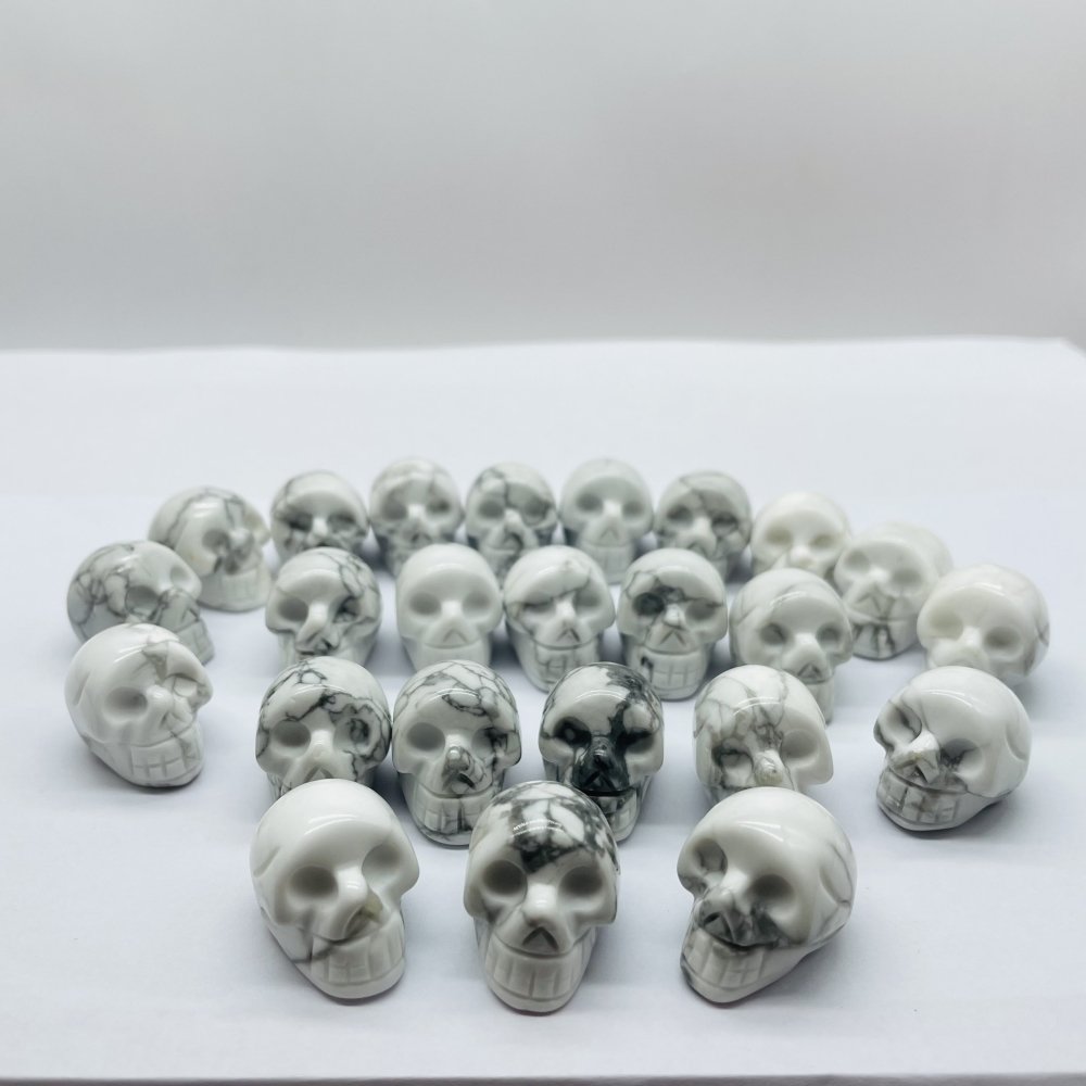 Howlite Skull Wholesale -Wholesale Crystals