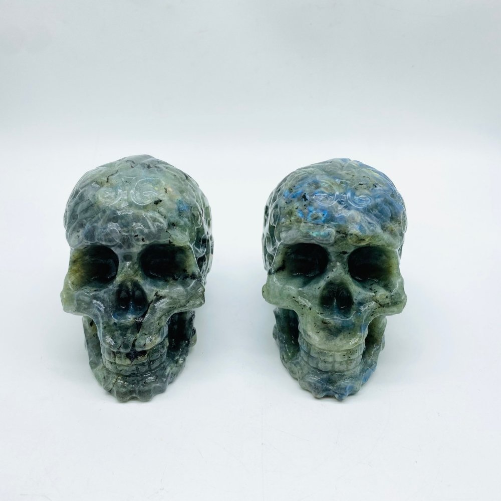 Labradorite Large Skull Carving Wholesale -Wholesale Crystals