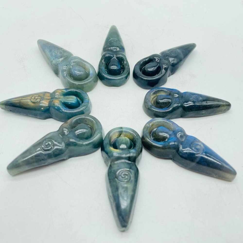 Labradorite Spiral Goddess Carving Wholesale -Wholesale Crystals