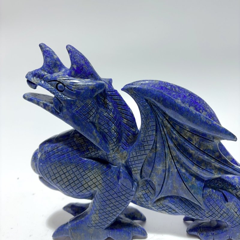 Lapis Lazuli Flying Dragon Crystal Carving -Wholesale Crystals