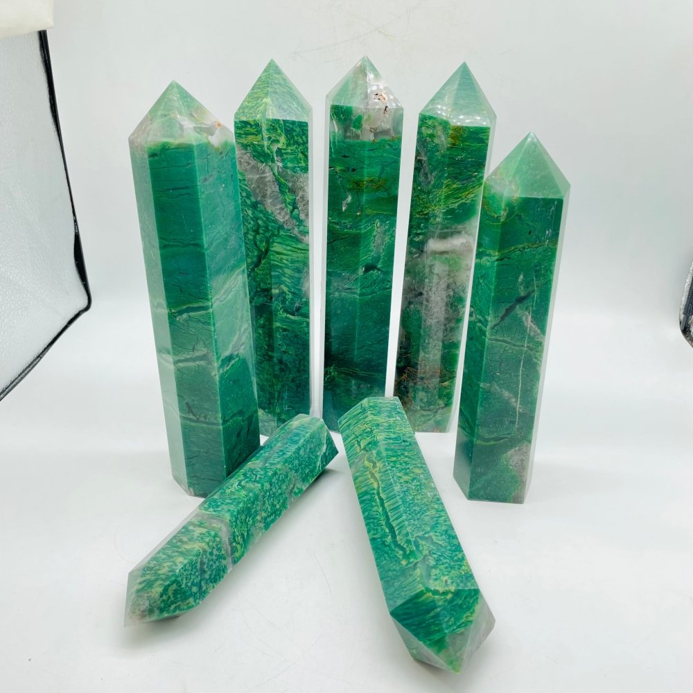 Large Africa Jasper Point Tower Wholesale -Wholesale Crystals