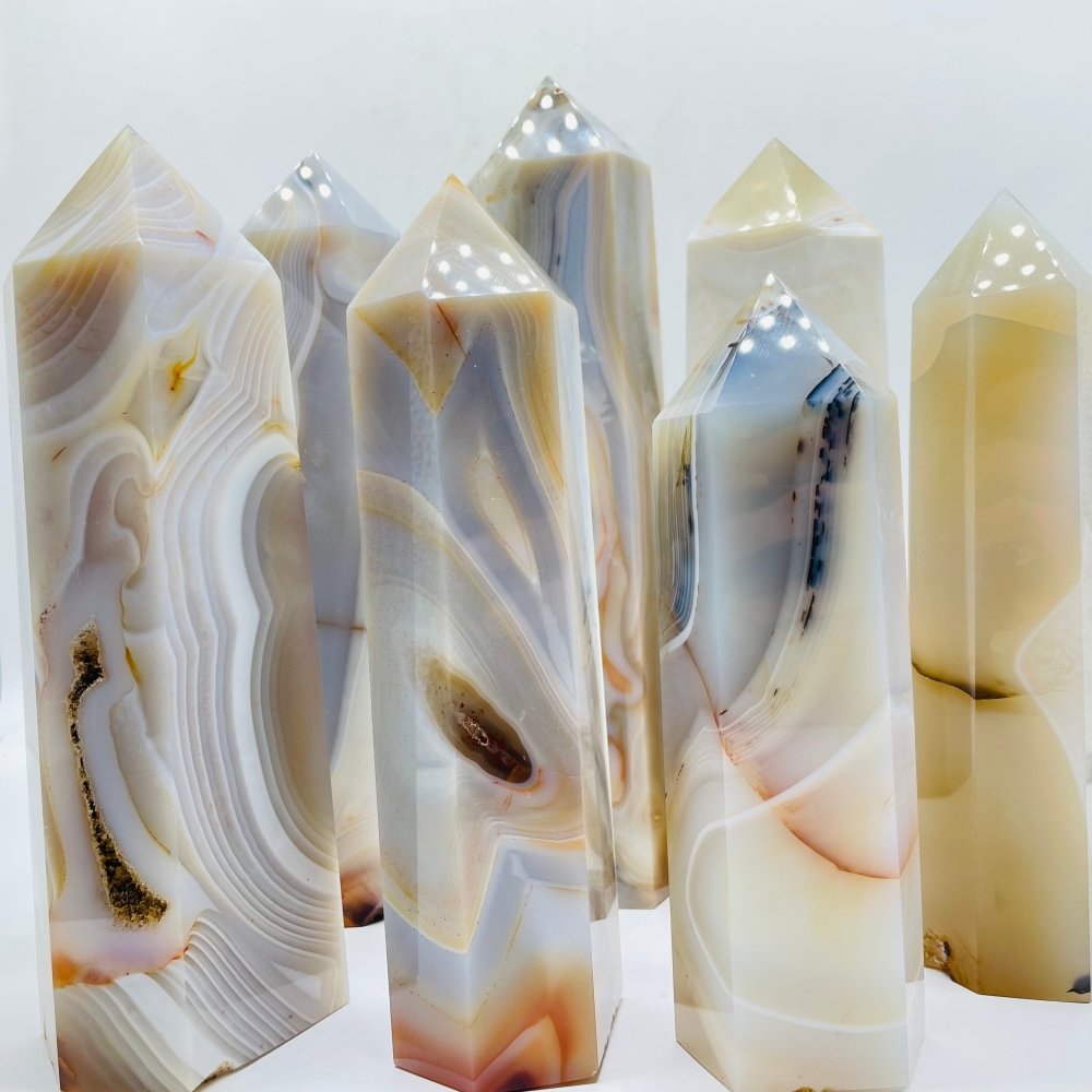 Large Agate Tower Point Wholesale -Wholesale Crystals