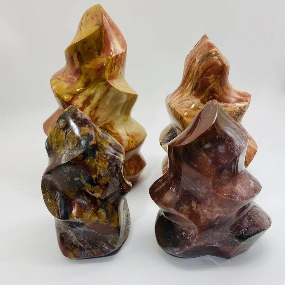 Large Ocean jasper flame wholesale stones -Wholesale Crystals