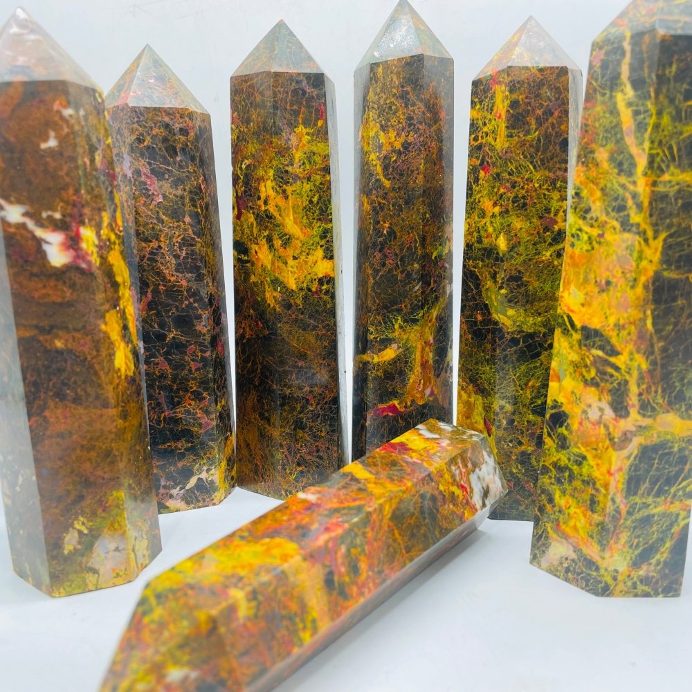 Large Realgar Stone Tower Point Wholesale -Wholesale Crystals