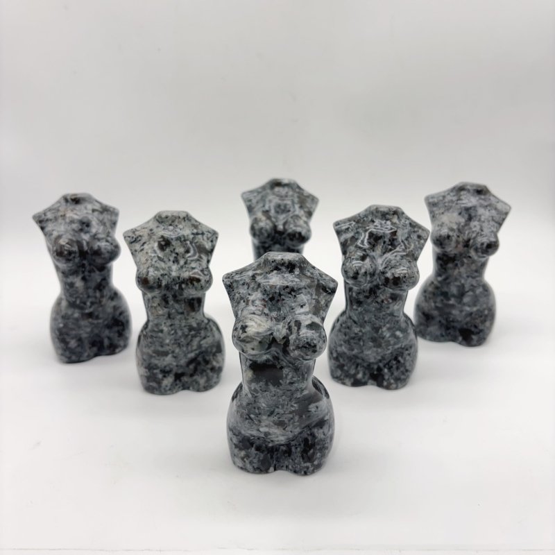 Large Yooperlite Goddess Carving Crystal Wholesale (UV Reactive) -Wholesale Crystals