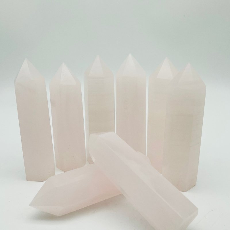 Light Pink Calcite Points Wholesale -Wholesale Crystals